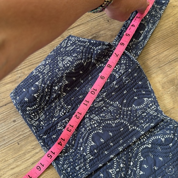 Madewell Quilted Sweetheart Crop Top Size 2 - Picture 16 of 16